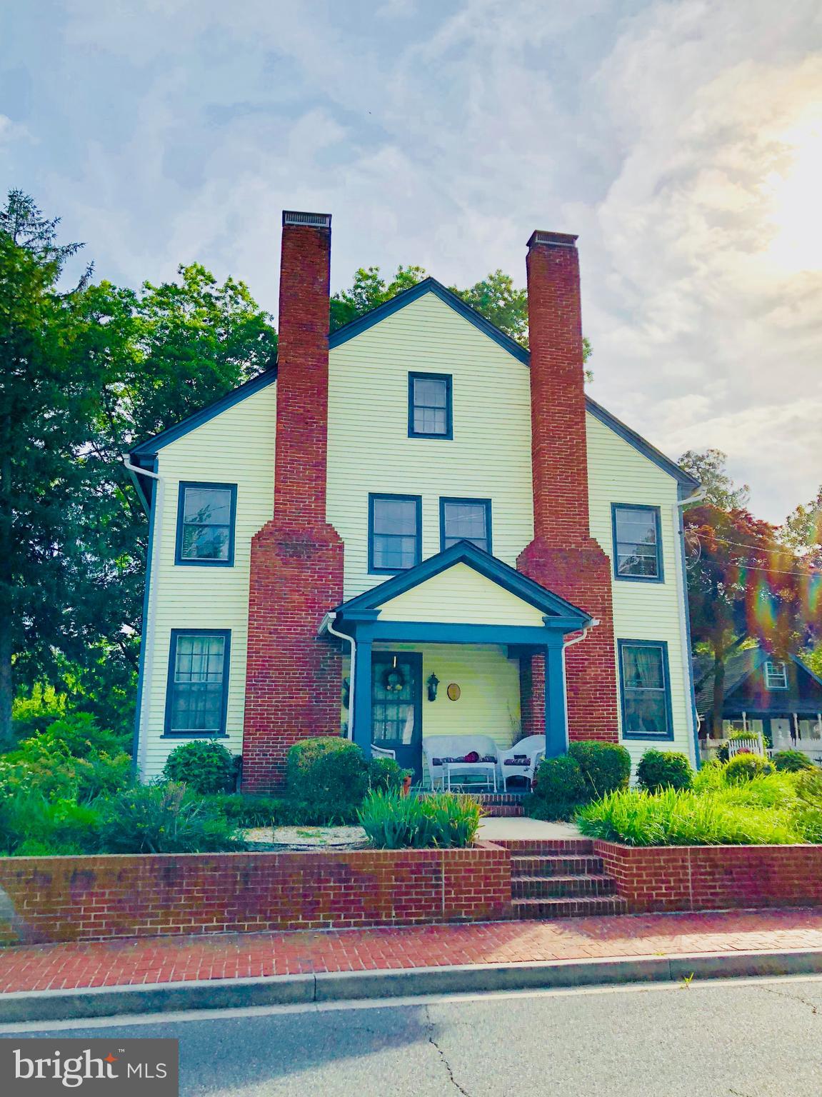 "Twin Chimney House"