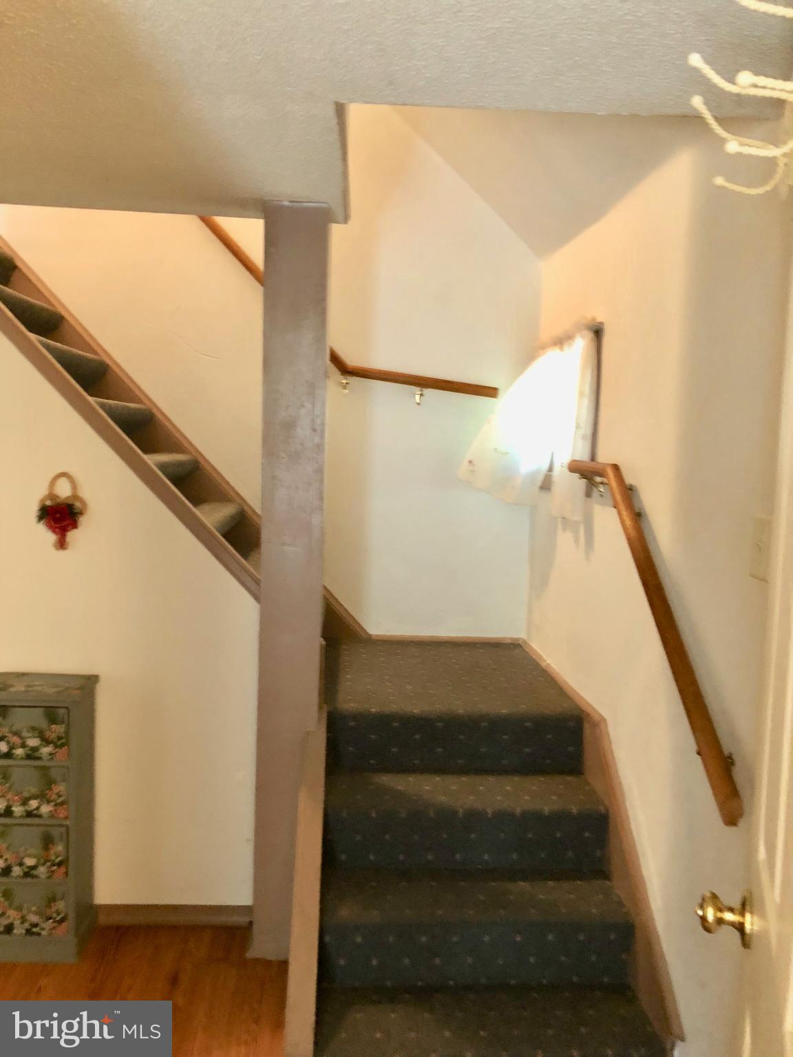 6442 Quantico Road Quantico, MD 21856 - Photo 140 of 146 Cottage Stairway With Door To Sideyard