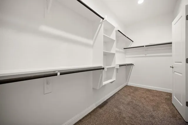 a view of walk in closet