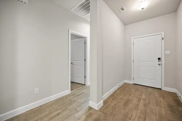 wooden floor in an empty room
