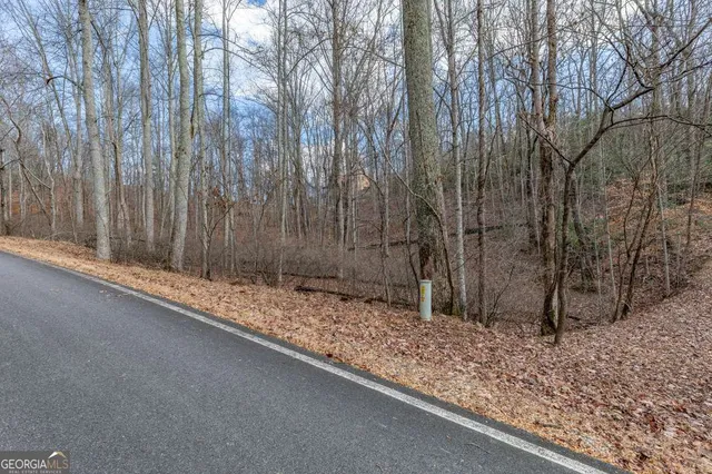 a view of a brick wall