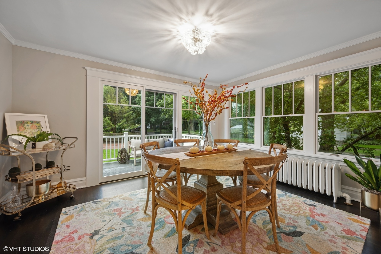 433 Maple Avenue Wilmette, IL 60091 - Photo 10 of 34 a view of a dining room with furniture window and outside view