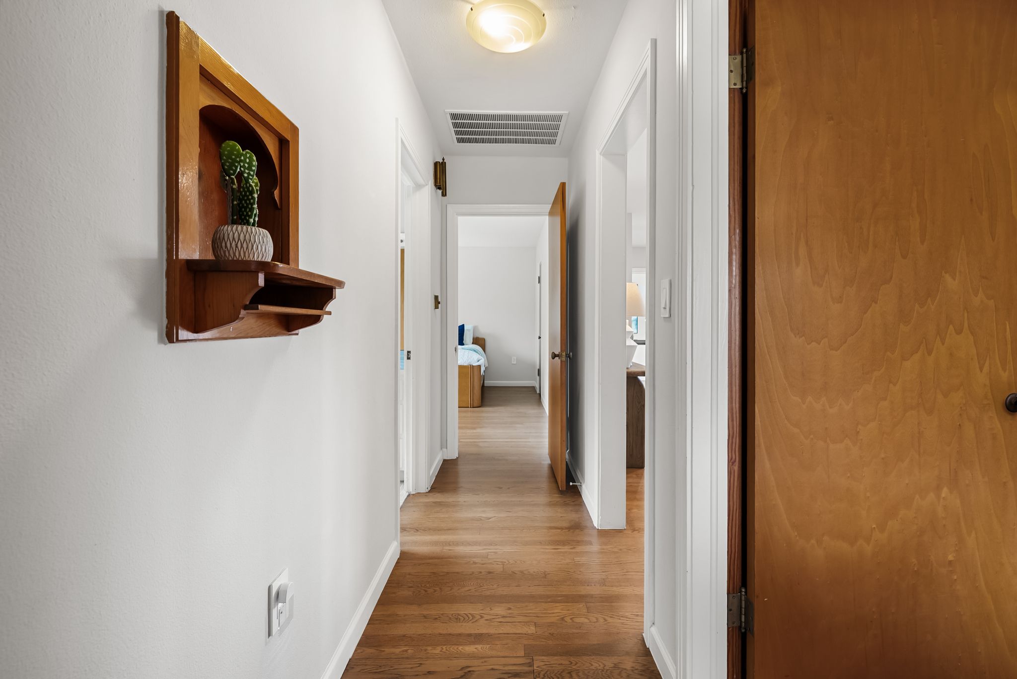 1612 Meadow Lane Taylor, TX 76574 - Photo 23 of 35 The original phone nook in the guest bedroom hallway wing!