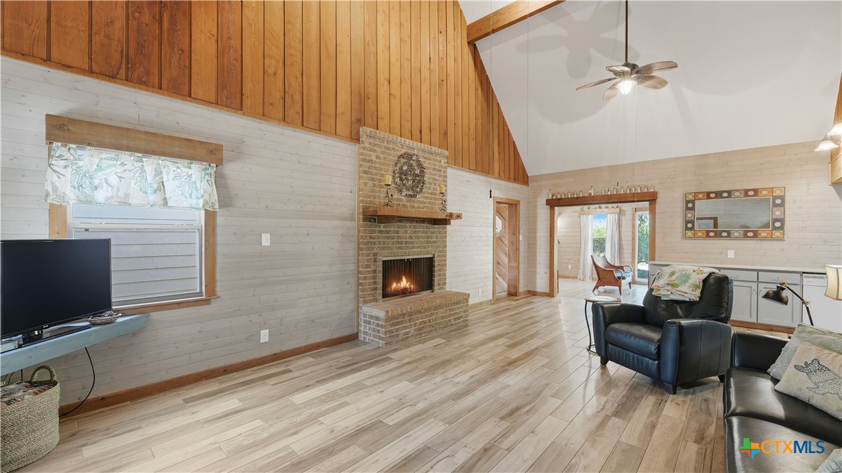 3781 Ridgeway Drive San Antonio, TX 78259 - Photo 43 of 44 a living room with furniture and a flat screen tv