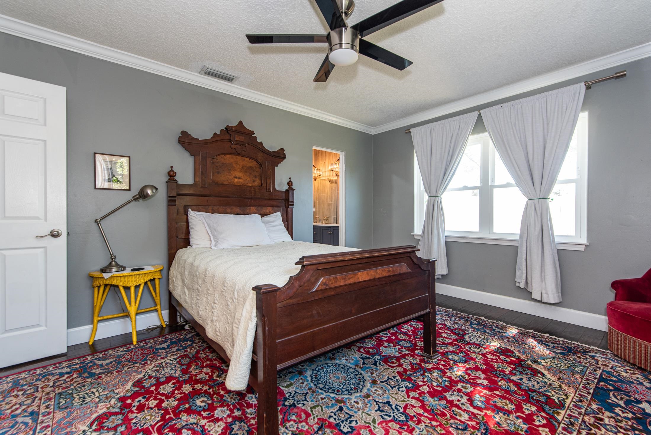 134 Neptune Road St. Augustine, FL 32086 - Photo 16 of 36 a bedroom with a bed and a window