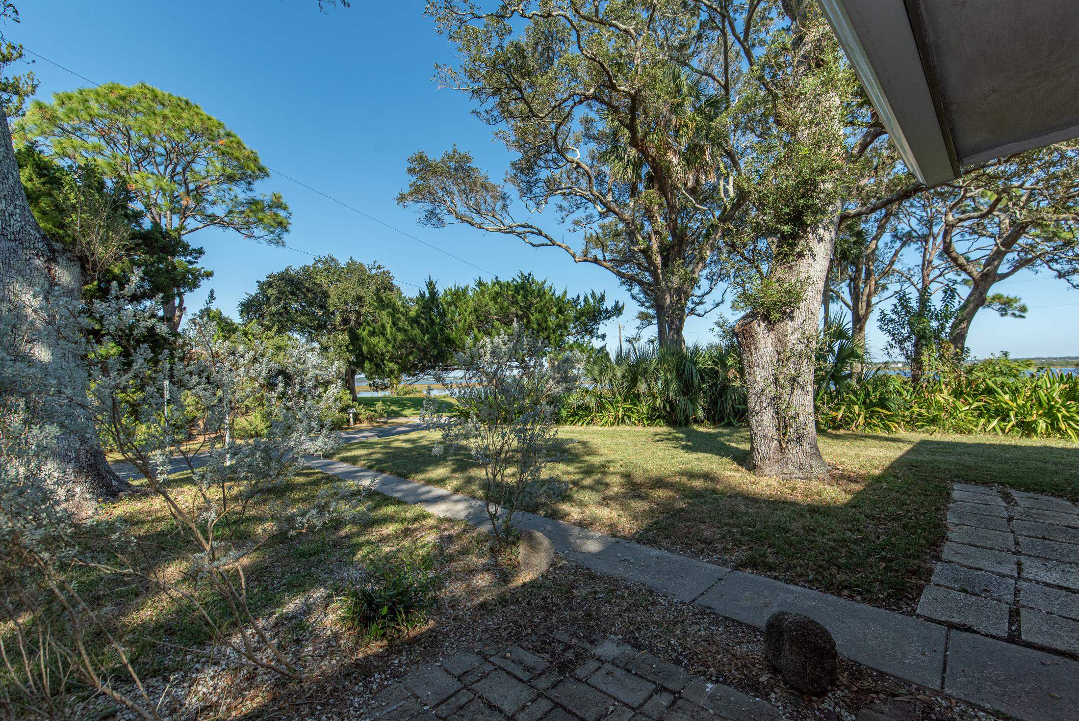 134 Neptune Road St. Augustine, FL 32086 - Photo 34 of 36 a view of a yard with plants and trees