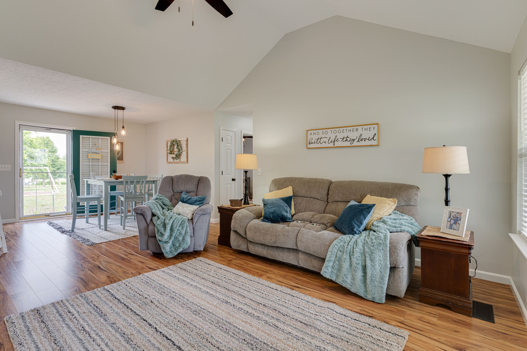 220 Old Martin Chapel Road Portland, TN 37148 - Photo 4 of 31 a living room with furniture and a wooden floor
