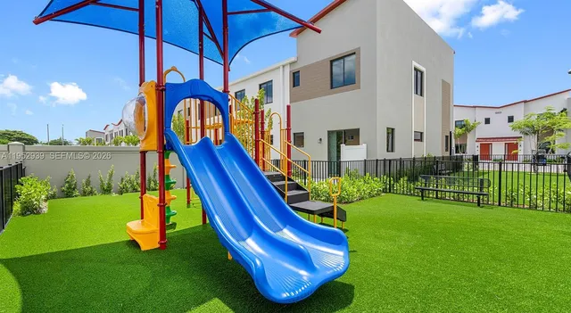 a view of a slide with a slide