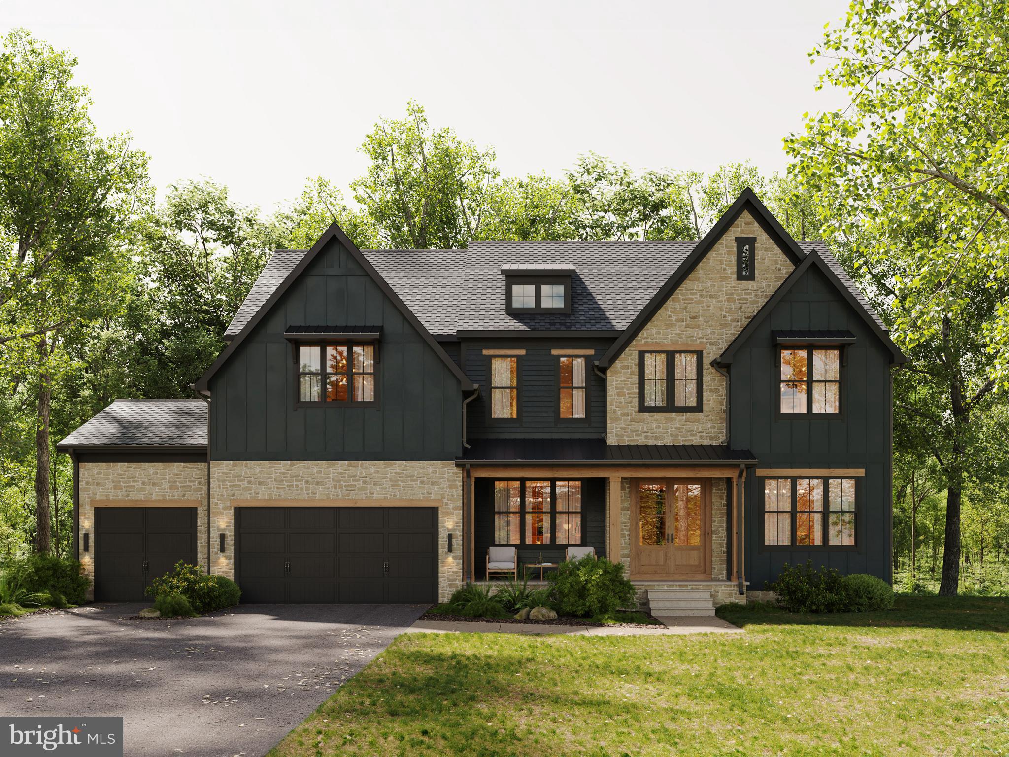 13017 Glen Road North Potomac, MD 20878 - Photo 16 of 28 a front view of a house with a yard and garage