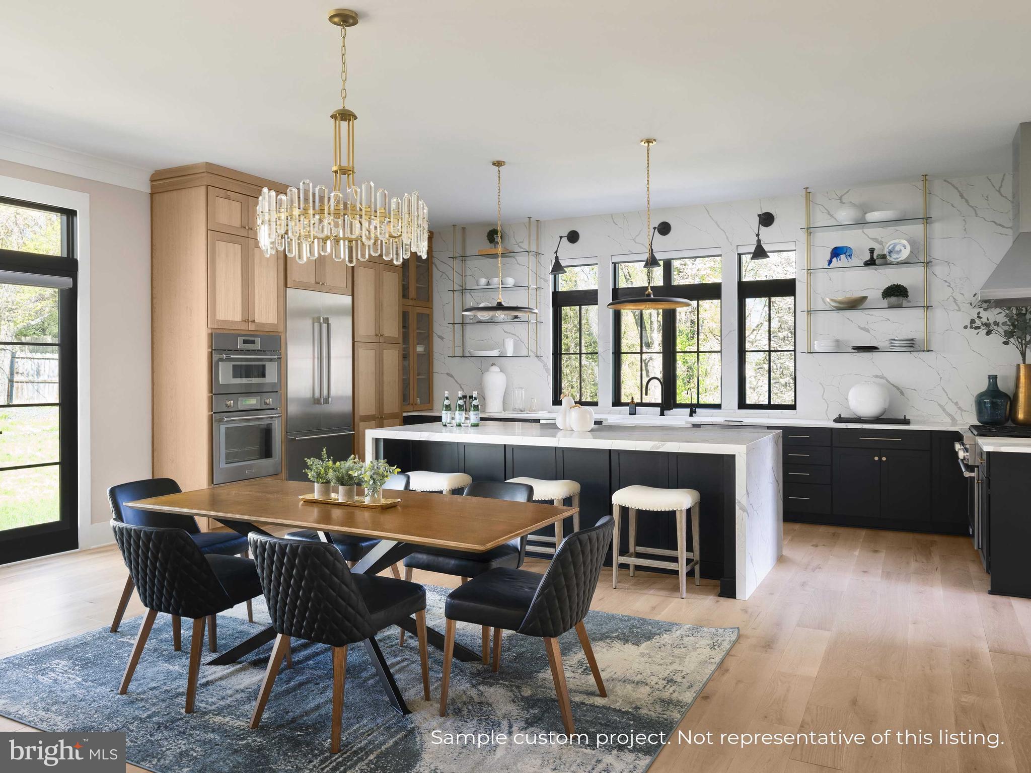 13017 Glen Road North Potomac, MD 20878 - Photo 7 of 28 a view of a dining room with furniture window and wooden floor