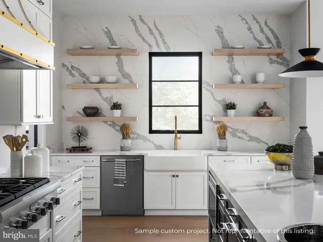 a kitchen with a stove and a sink