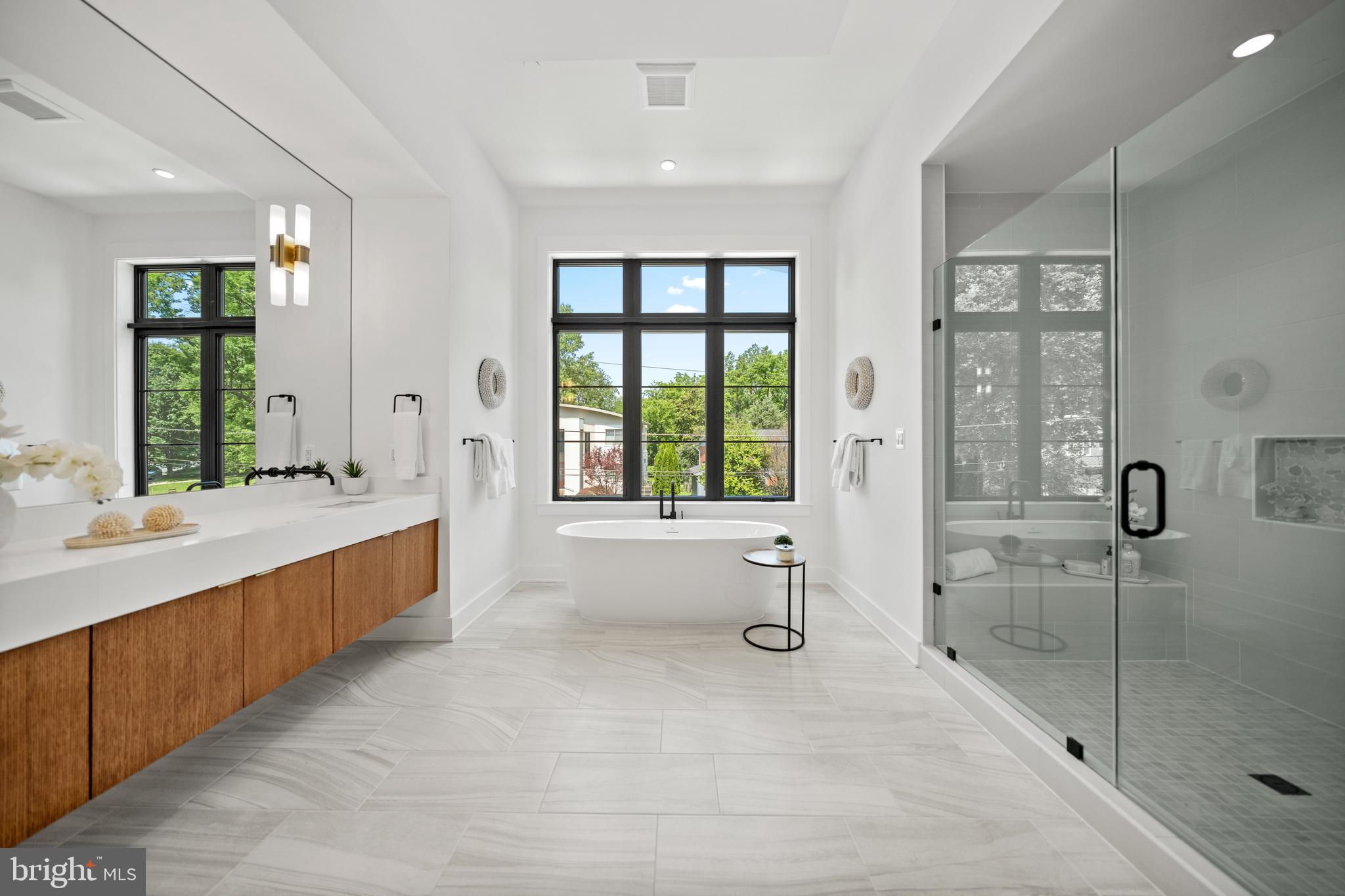 13017 Glen Road North Potomac, MD 20878 - Photo 8 of 28 Spa Like Primary Bathroom