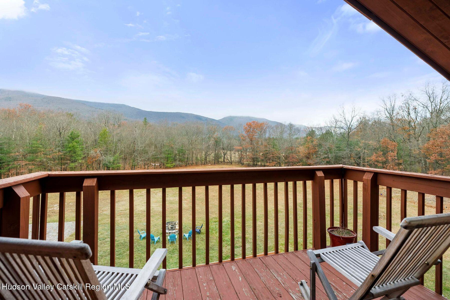 404 Winter Clove Road Round Top, NY 12473 - Photo 86 of 133 a view of a two chairs in the roof deck