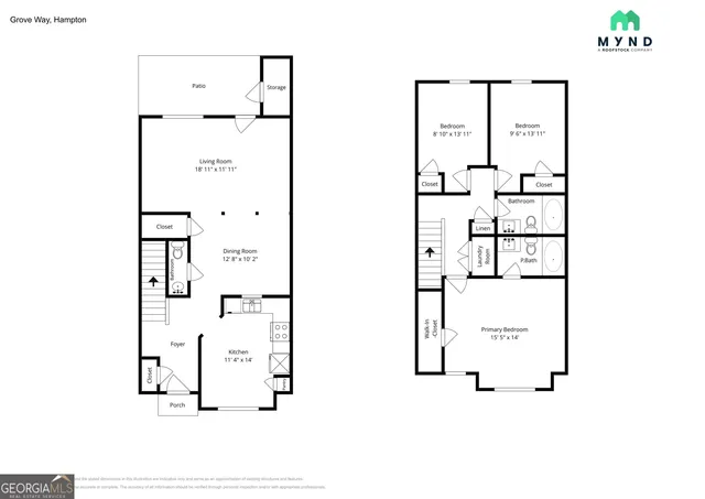 $1,620 | 1998 Grove Way, Hampton, GA 30228