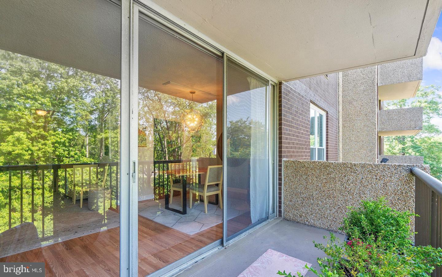 2016 Naamans Road, Unit D2 Wilmington, DE 19810 - Photo 19 of 21 Serene balcony with lush green views.