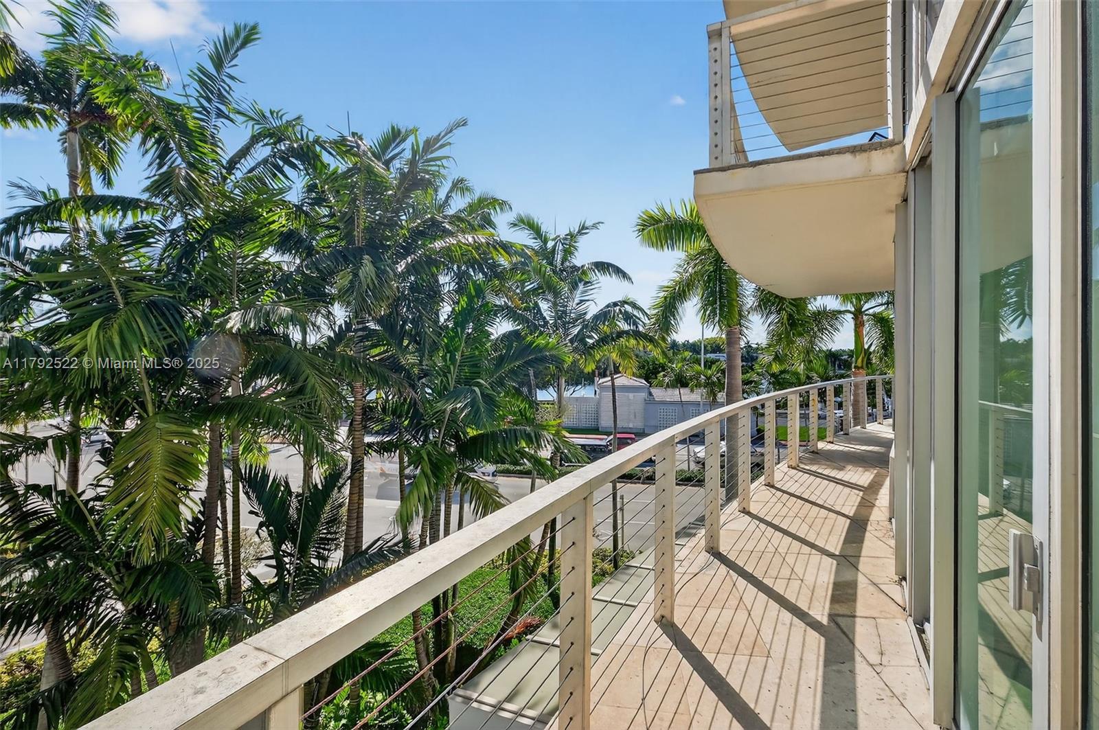 6305 Indian Creek Drive, Unit 3F Miami Beach, FL 33141 - Photo 16 of 60 a view of balcony with wooden floor