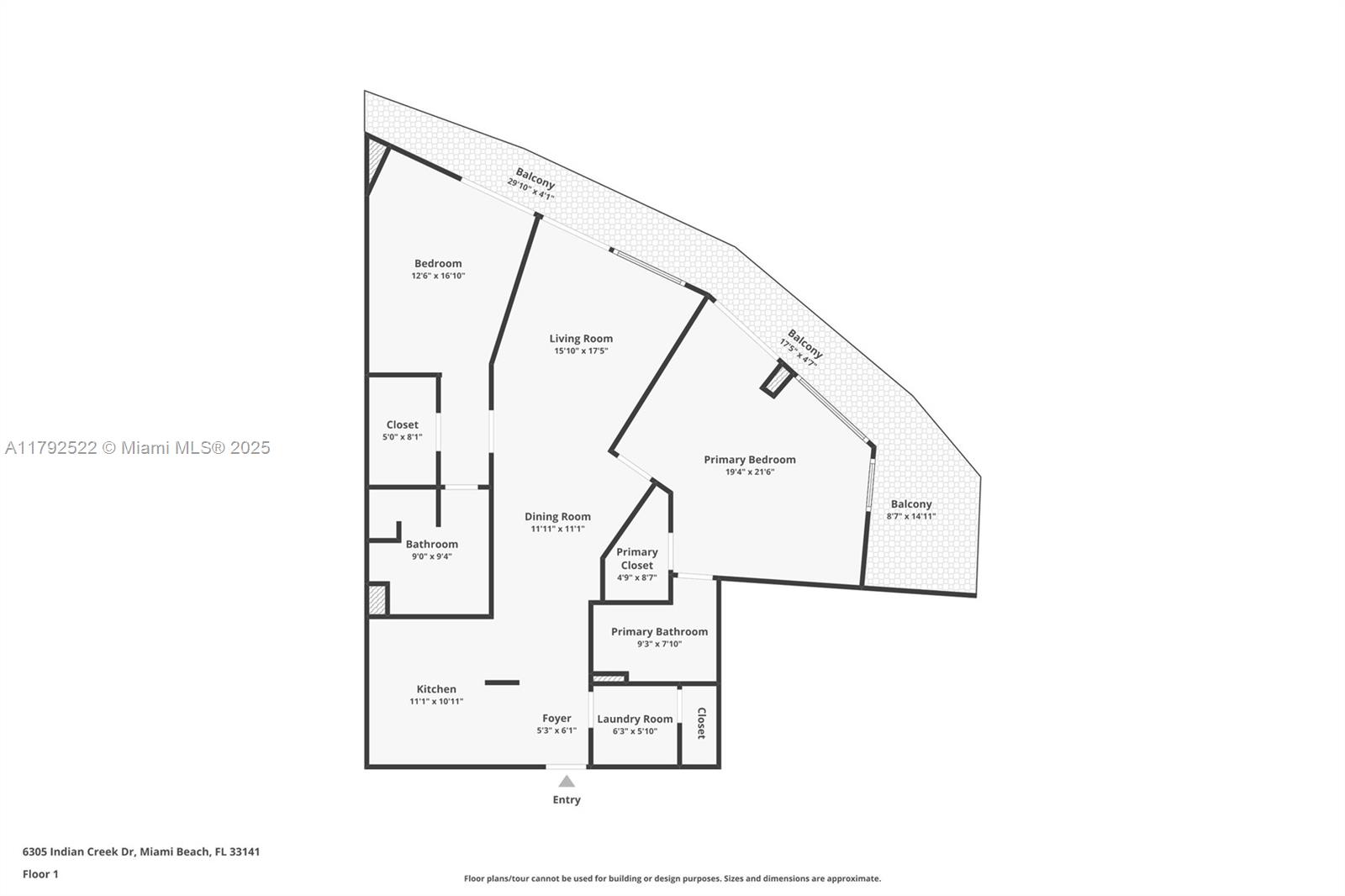 6305 Indian Creek Drive, Unit 3F Miami Beach, FL 33141 - Photo 60 of 60 a picture of a room