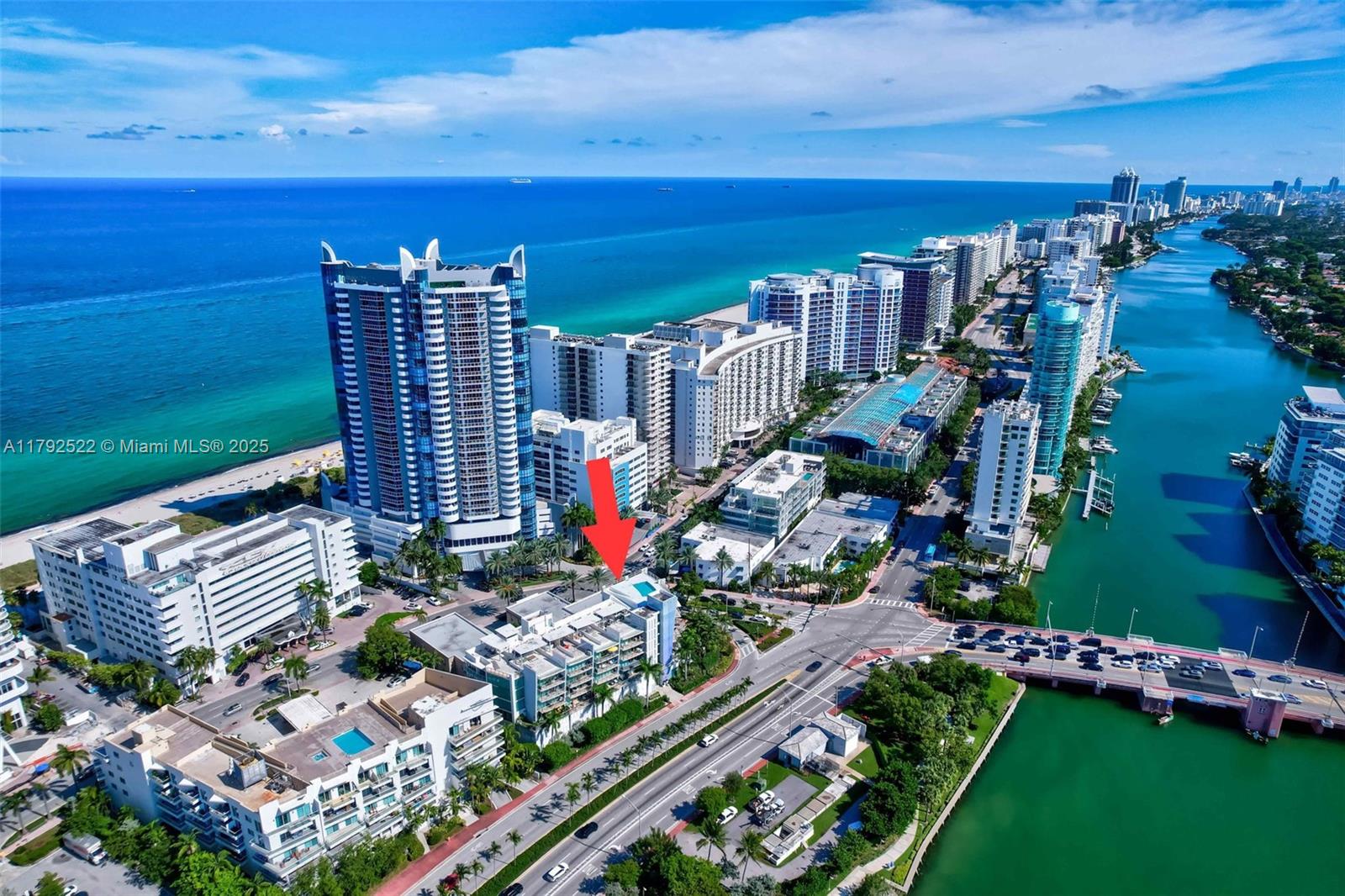 6305 Indian Creek Drive, Unit 3F Miami Beach, FL 33141 - Photo 6 of 60 a view of a city with lots of buildings and trees