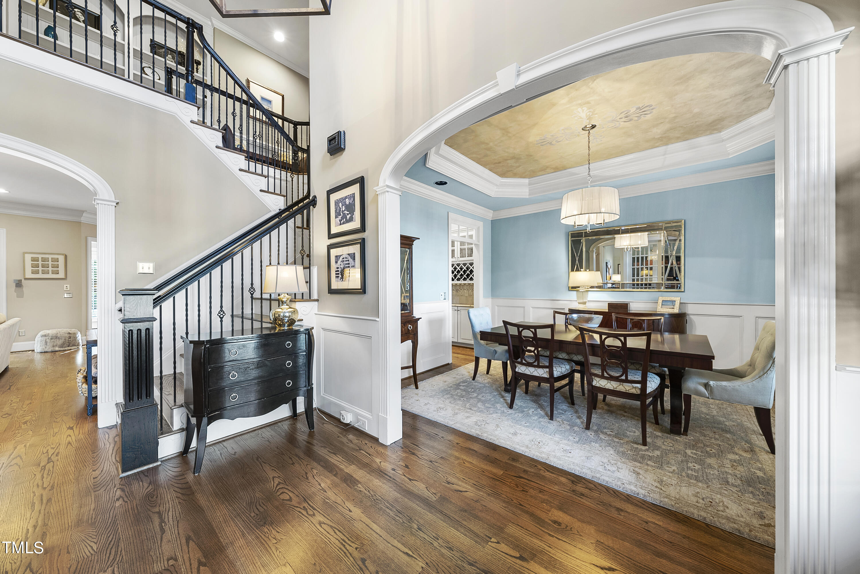 3619 Forward Way Raleigh, NC 27614 - Photo 6 of 62 On the right of entrance is the dining room perfect for elegant dinners and parties