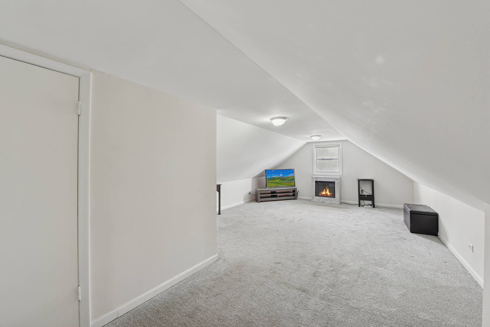 4137 Ruby Street Schiller Park, IL 60176 - Photo 19 of 24 a view of a livingroom with a staircase