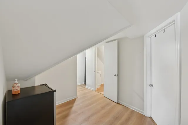 a view of a backyard of the house