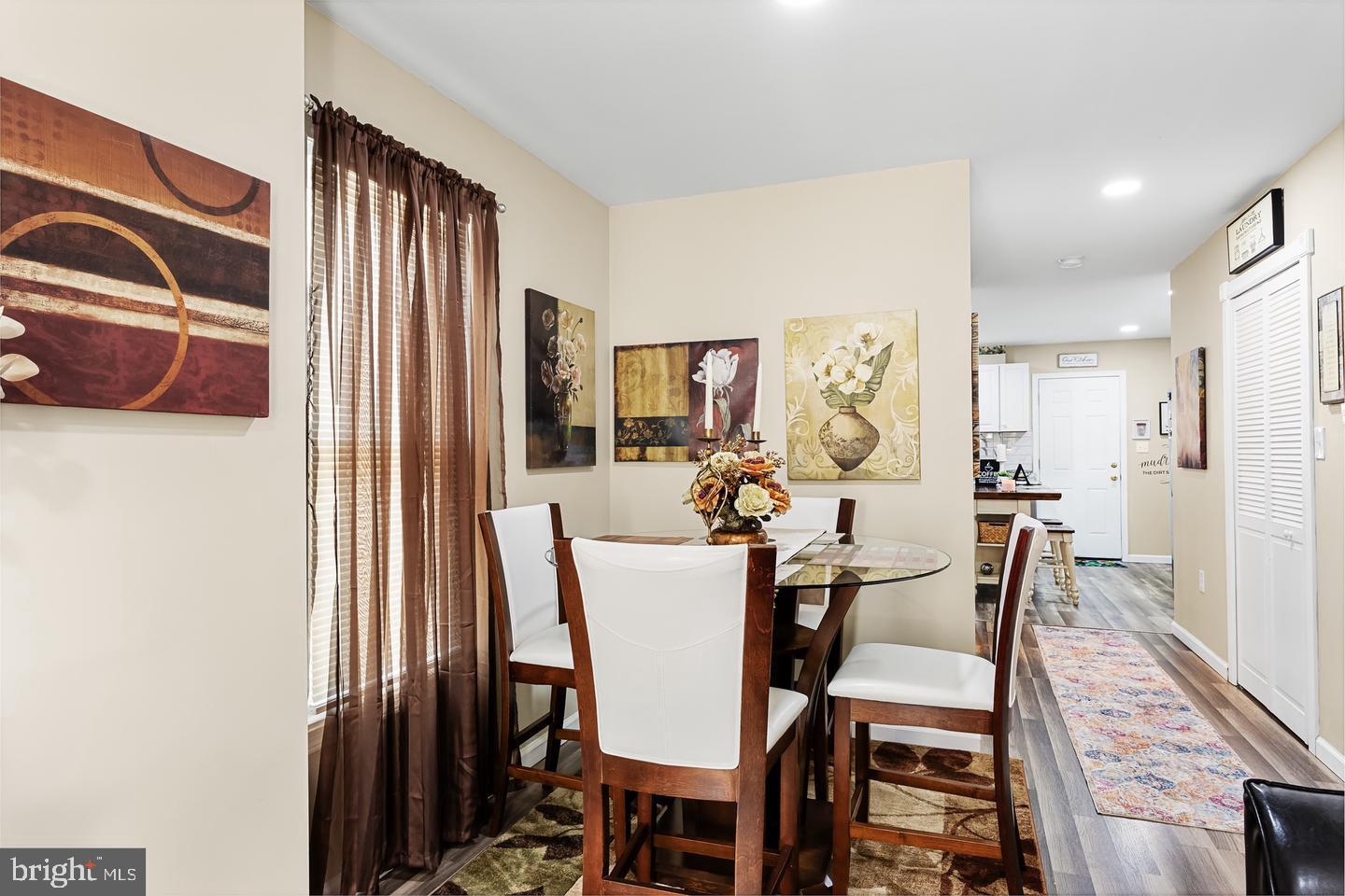 46 Terrace Avenue Pine Hill, NJ 08021 - Photo 5 of 15 Charming dining area with artistic flair.