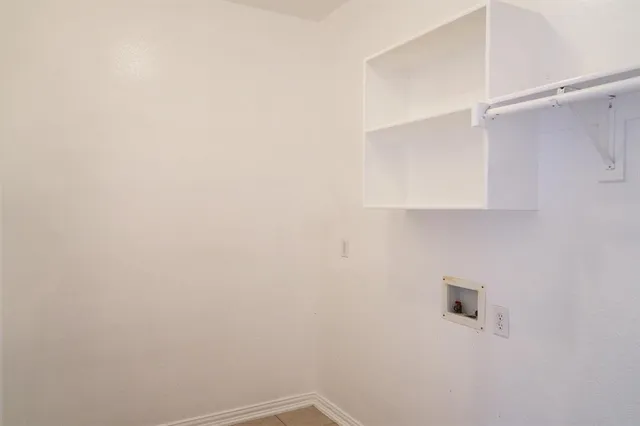 a view of a small space