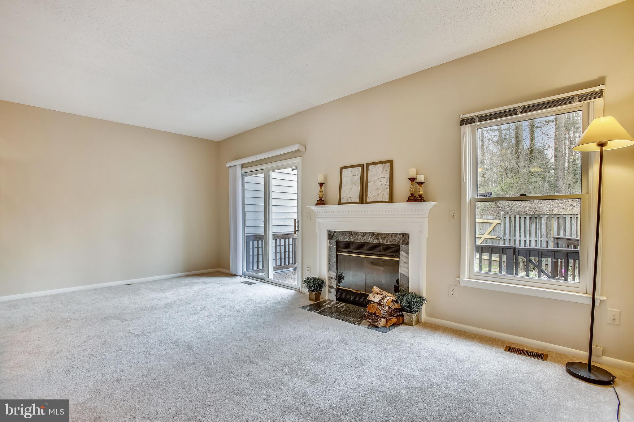 1404 Newport Spring Court Reston, VA 20194 - Photo 17 of 70 Spacious Step-Down Living Room