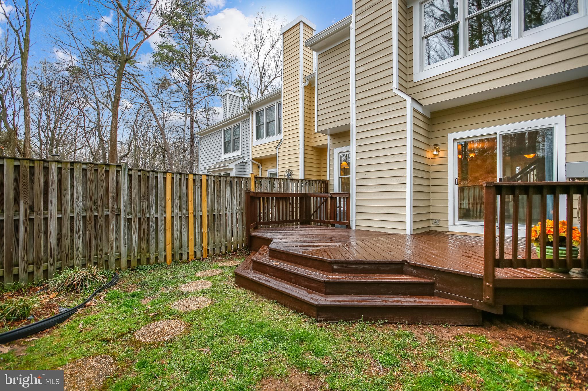 1404 Newport Spring Court Reston, VA 20194 - Photo 27 of 70 Fully Fenced Rear Yard with Gate