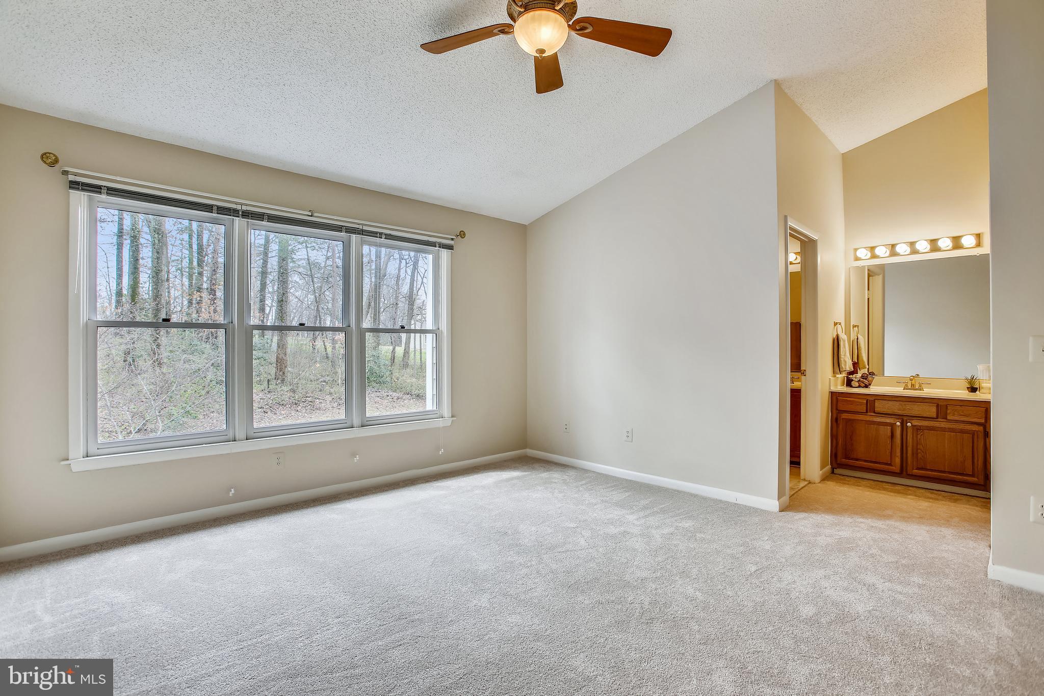 1404 Newport Spring Court Reston, VA 20194 - Photo 32 of 70 Primary Bedroom Suite with Cathedral Ceiling & Fan