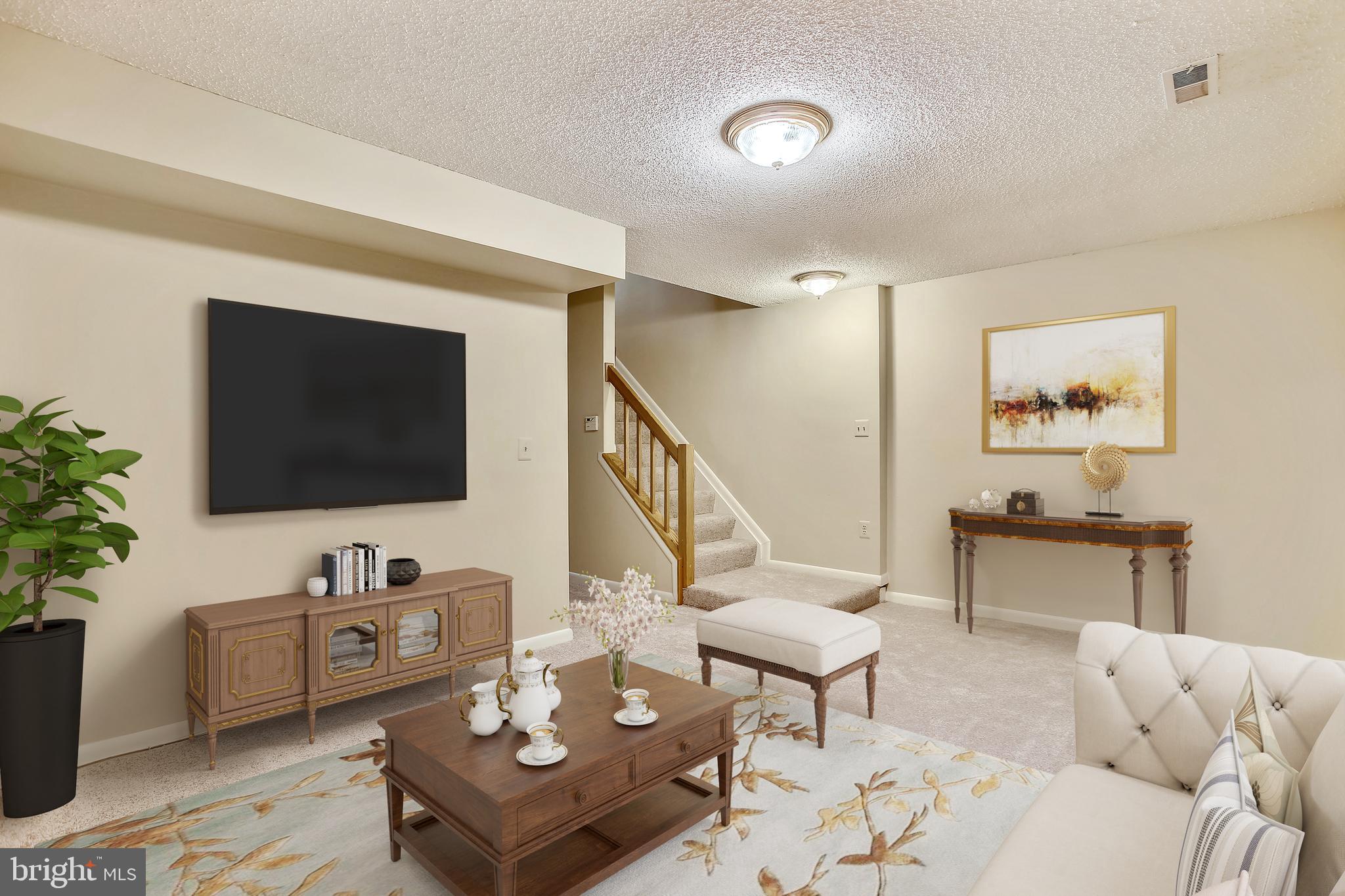 1404 Newport Spring Court Reston, VA 20194 - Photo 46 of 70 ***Virtually Staged Recreation Room***