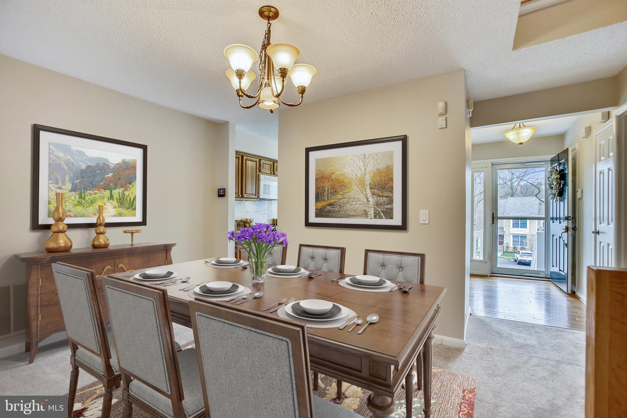 1404 Newport Spring Court Reston, VA 20194 - Photo 8 of 70 ***Virtually Staged Dining Room***
