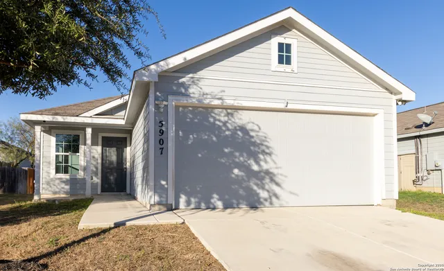 a view of a house with a outdoor space