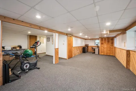 a view of a storage & utility room with stuff window