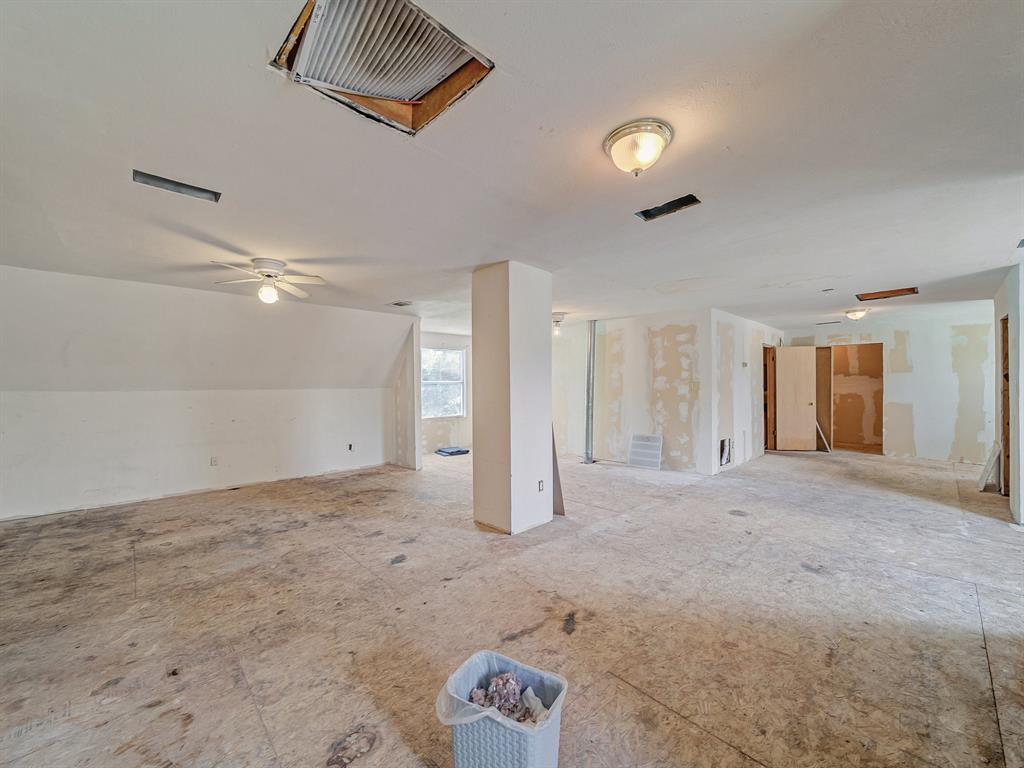 13833 Indian Wells Road Dallas, TX 75253 - Photo 25 of 39 2nd floor Unfinished with lots of possibilities