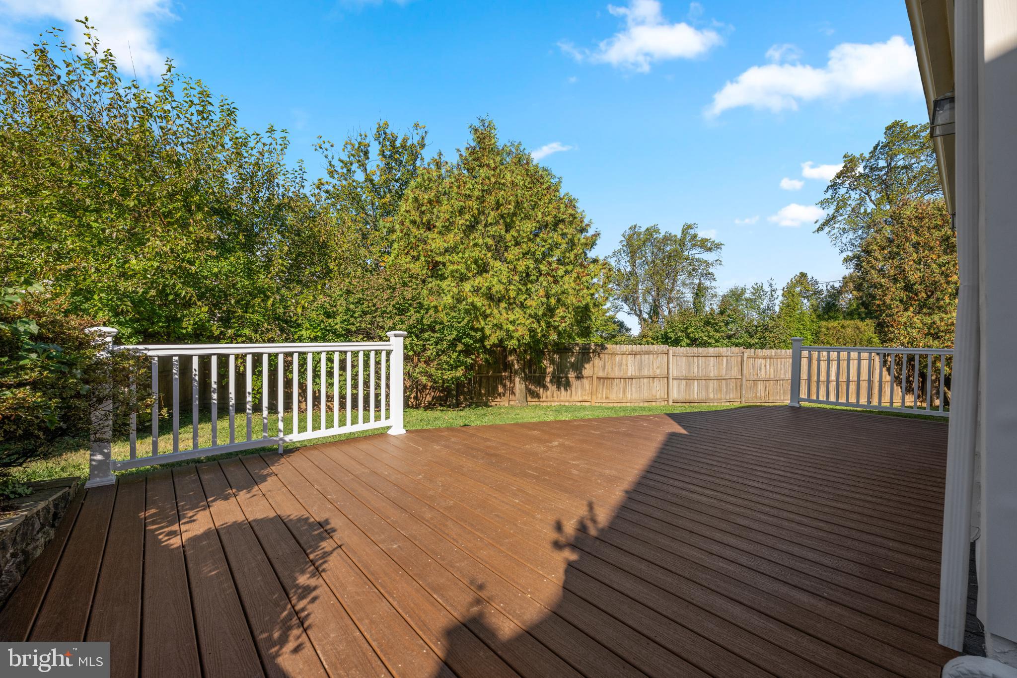 359 Valley-View Road King of Prussia, PA 19406 - Photo 14 of 51 Serene deck overlooking lush greenery.
