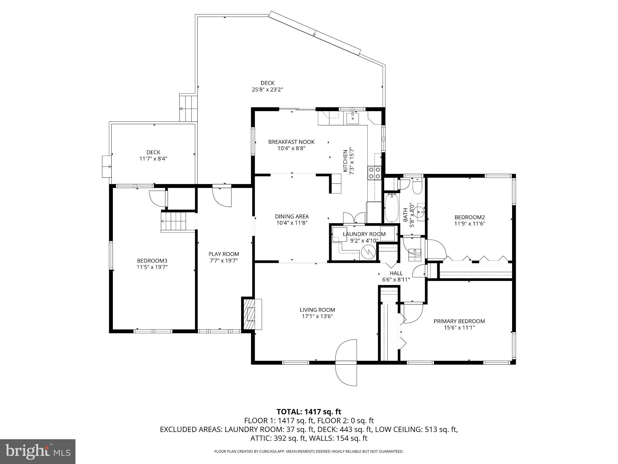 359 Valley-View Road King of Prussia, PA 19406 - Photo 51 of 51 Spacious floor plan with outdoor deck.