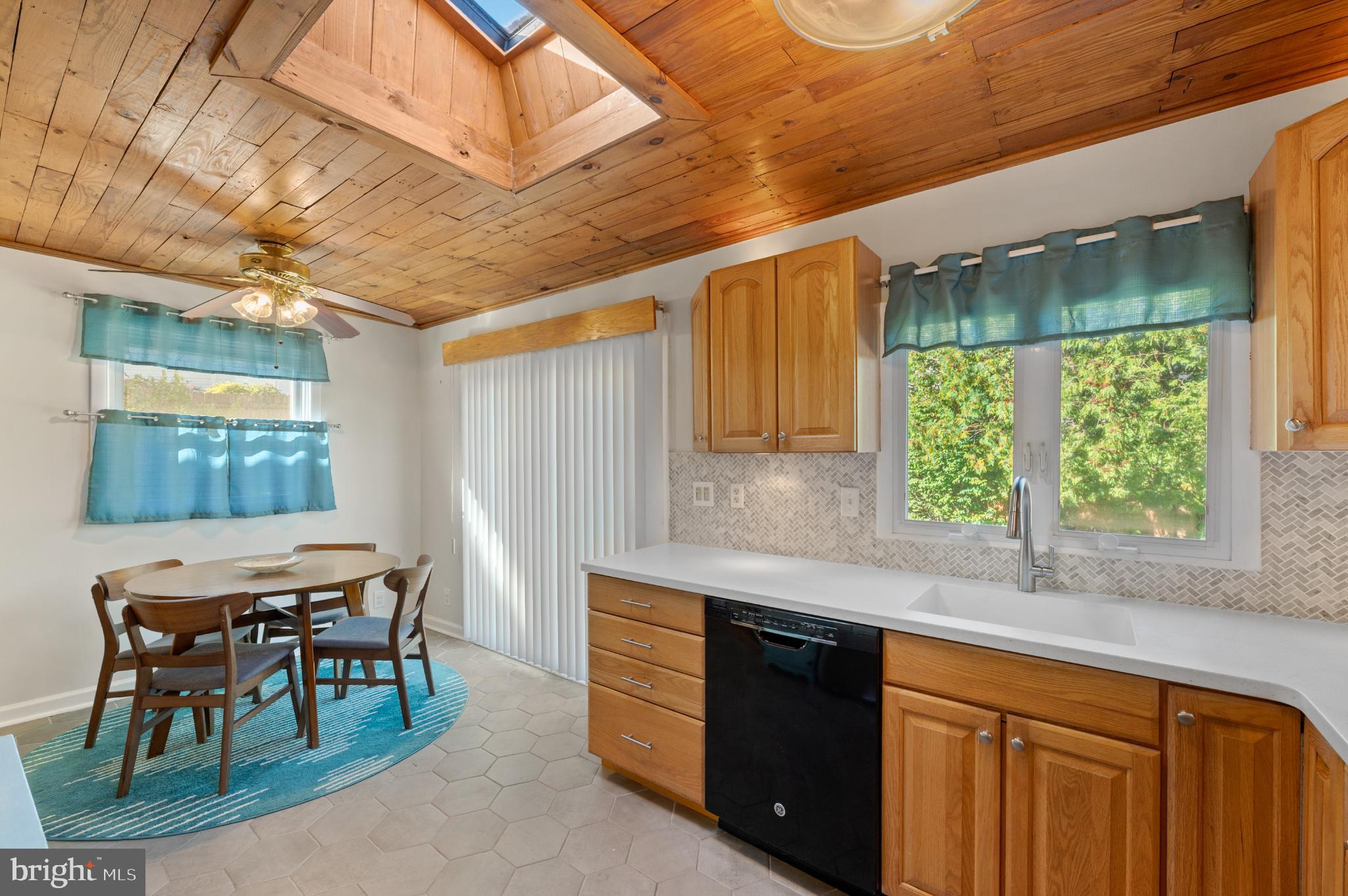 359 Valley-View Road King of Prussia, PA 19406 - Photo 28 of 51 Bright kitchen with skylight and wood accents.
