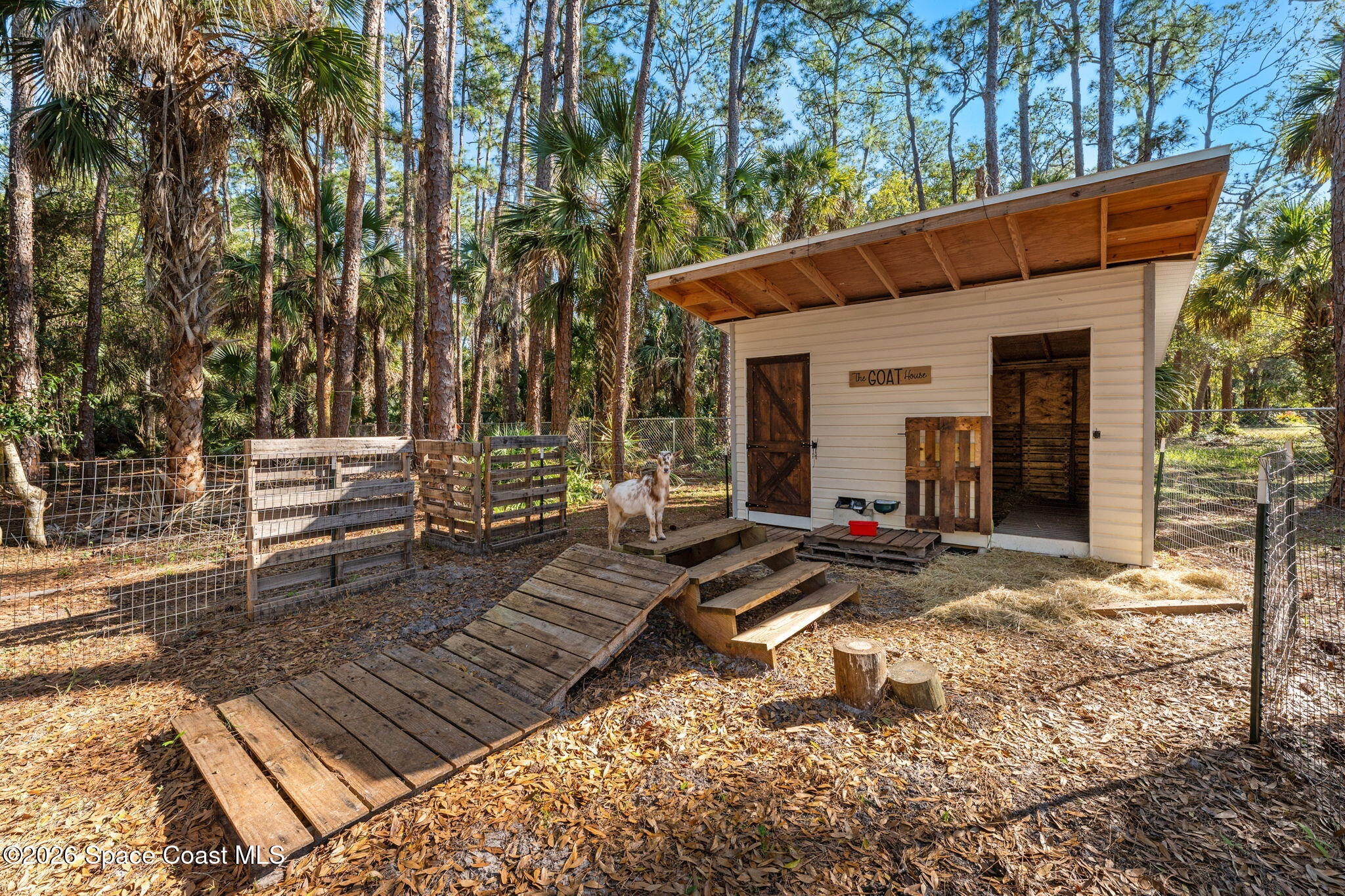 3975 Corey Road Malabar, FL 32950 - Photo 6 of 53 a view of a deck with chairs and plants