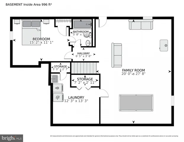 a picture of a bench in a white building