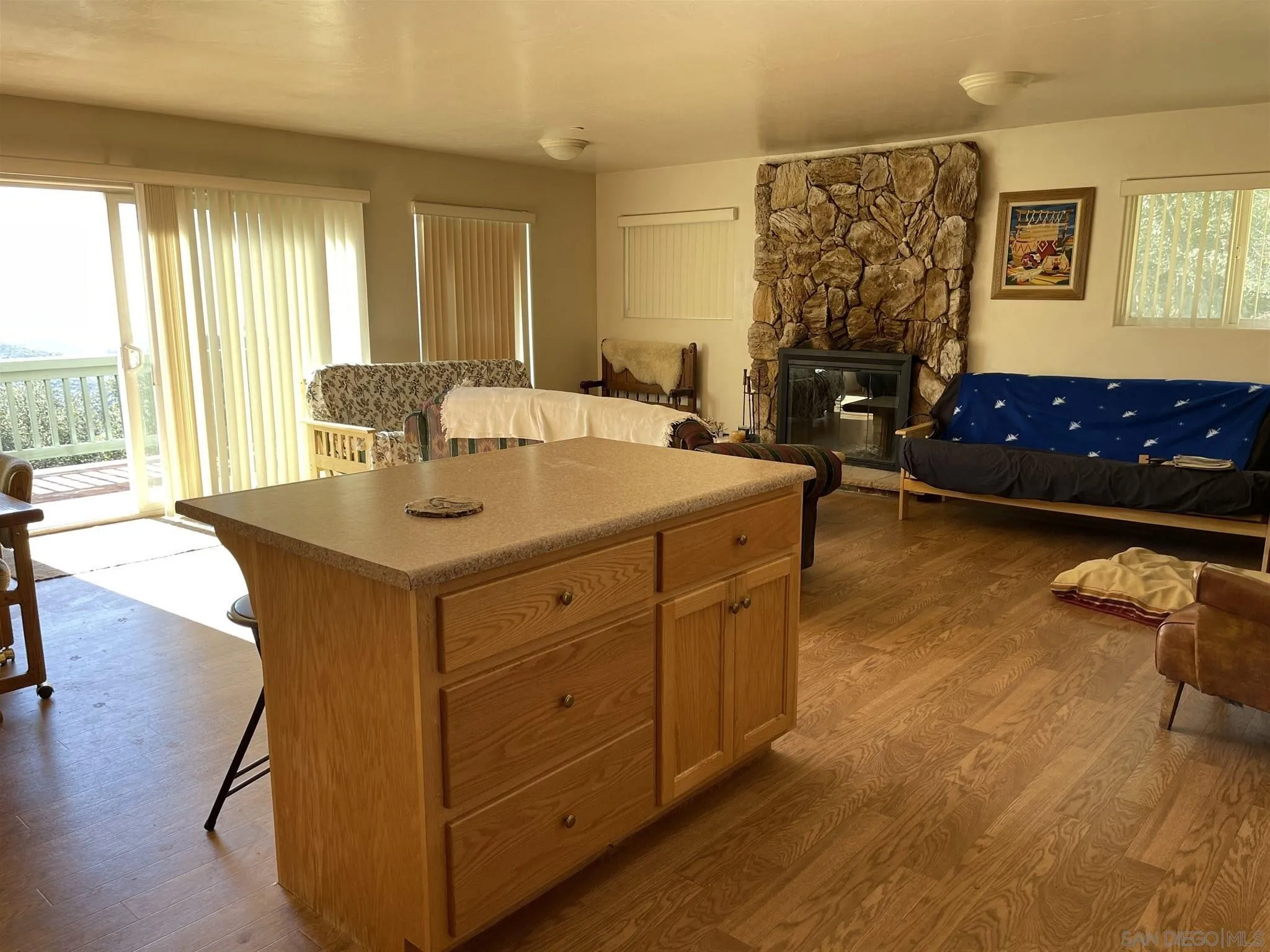 5885 Grandview Road Julian, CA 92036 - Photo 11 of 12 a room with a couch and a table in it