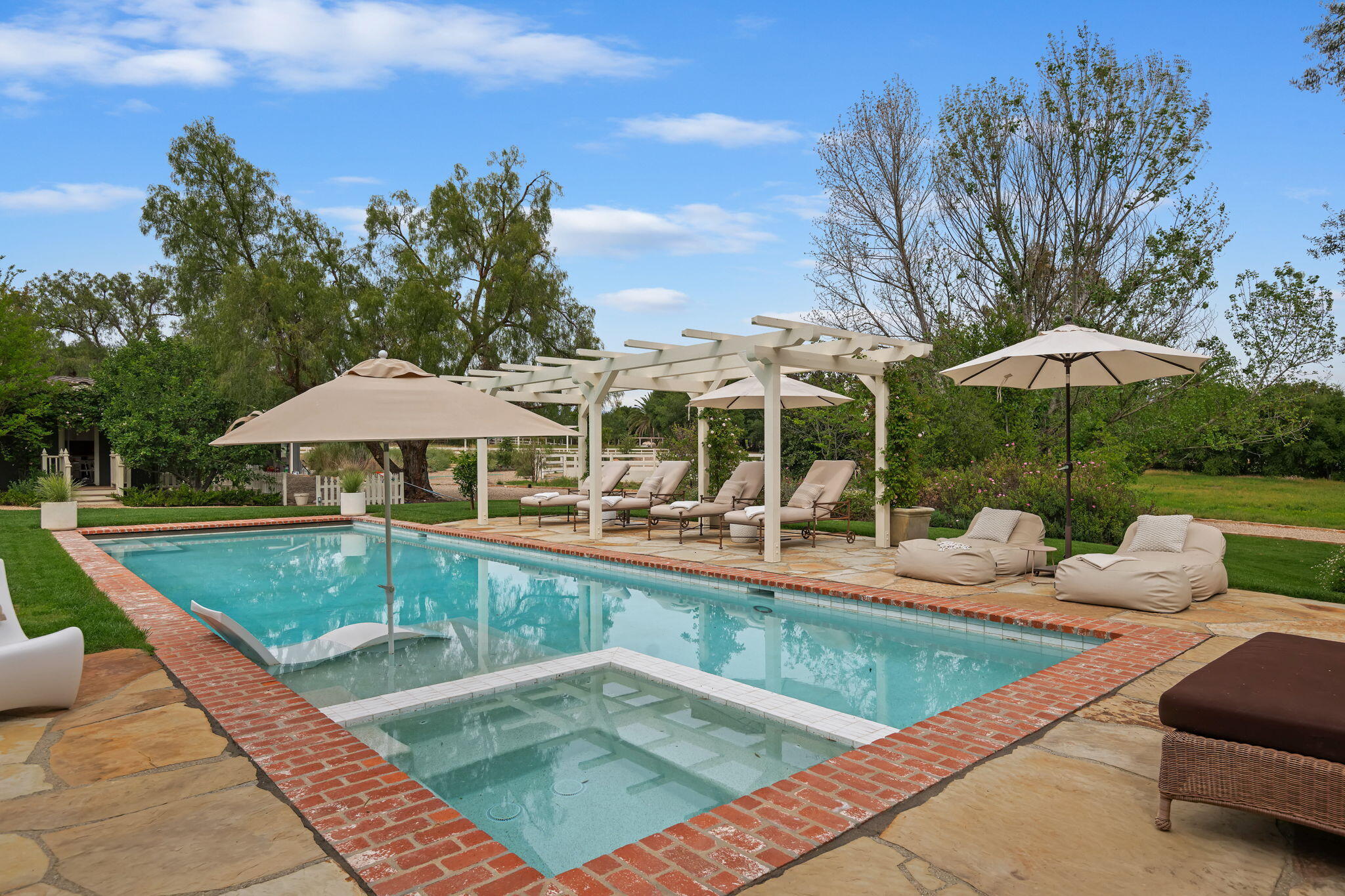 0 Still Meadow Road Solvang, CA 93463 - Photo 47 of 57 a view of swimming pool with outdoor seating