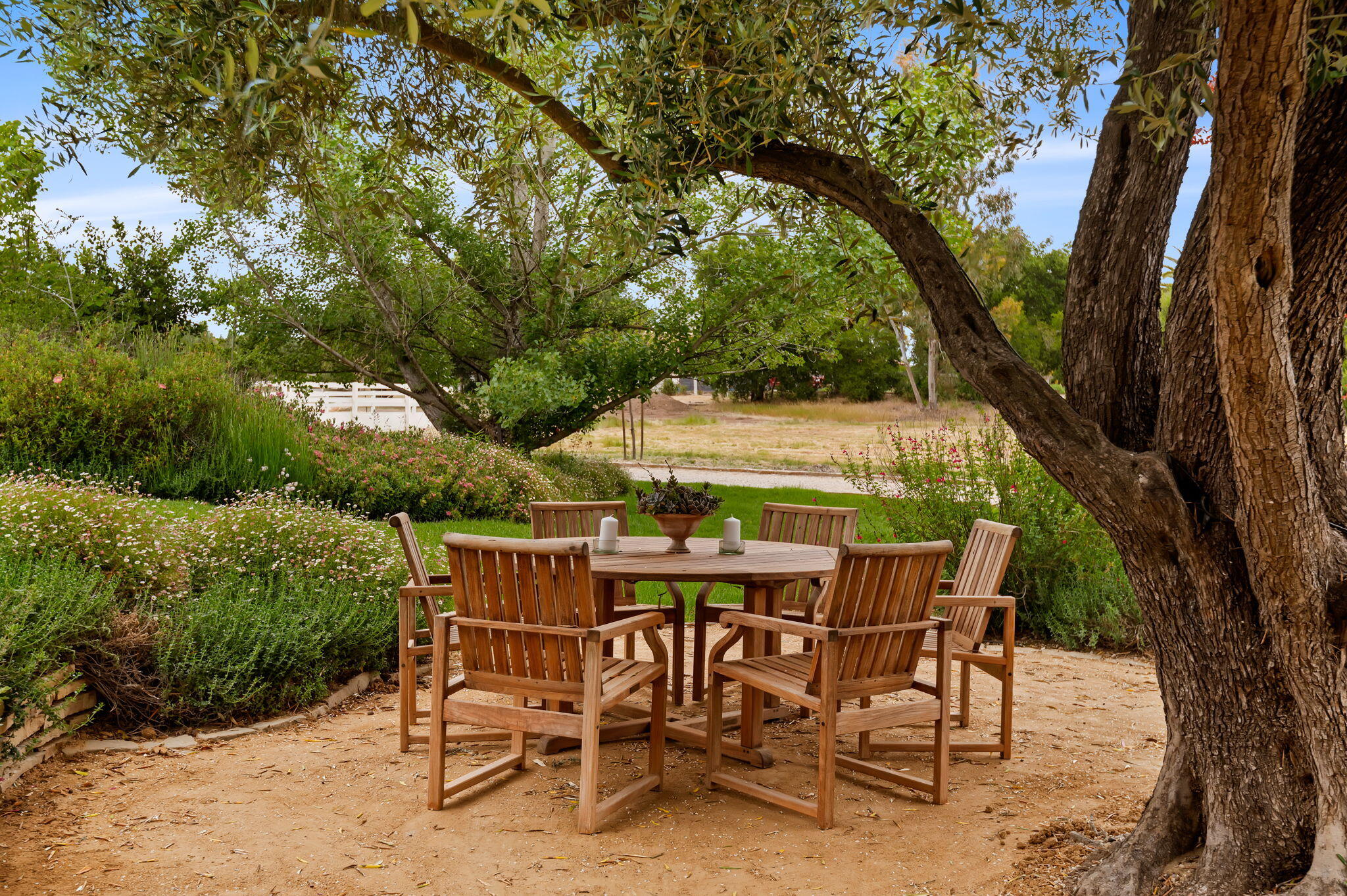 0 Still Meadow Road Solvang, CA 93463 - Photo 49 of 57 a view of an outdoor space with table and chairs