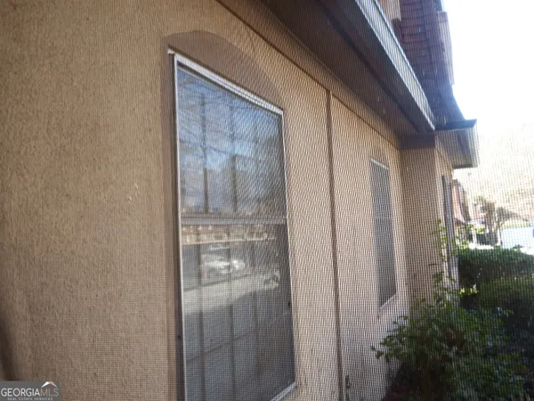 a view of front door
