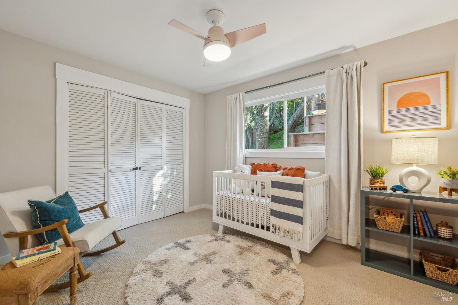 981 Greenhill Road Mill Valley, CA 94941 - Photo 47 of 91 a view of a livingroom with furniture and a window