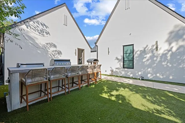 swimming pool view with a outdoor space