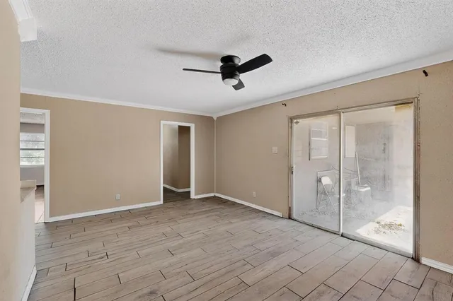 a view of an empty room with window