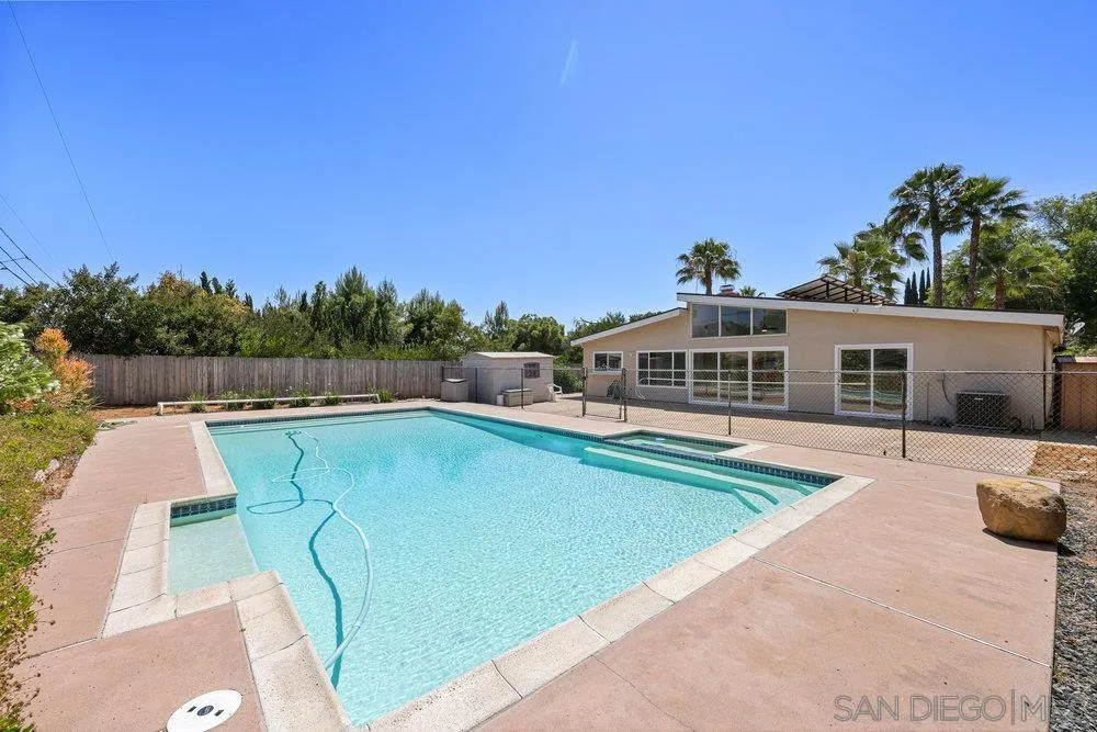 14545 Hillndale Way Poway, CA 92064 - Photo 2 of 27 swimming pool view with a seating space