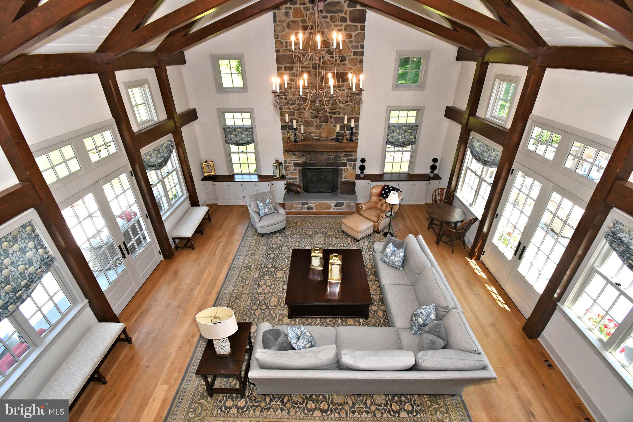 465 Pineville Road Newtown, PA 18940 - Photo 62 of 146 Overlook to Family Room from Primary Suite