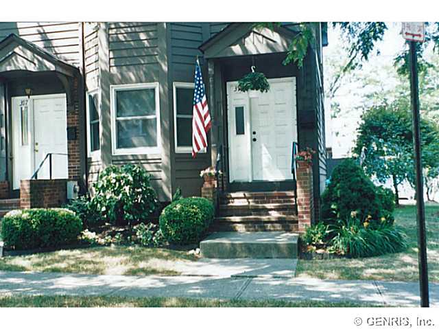 395 Broadway Rochester, NY 14620 - Photo 1 of 1 Exterior Front. 395 Broadway is an end unit in thi